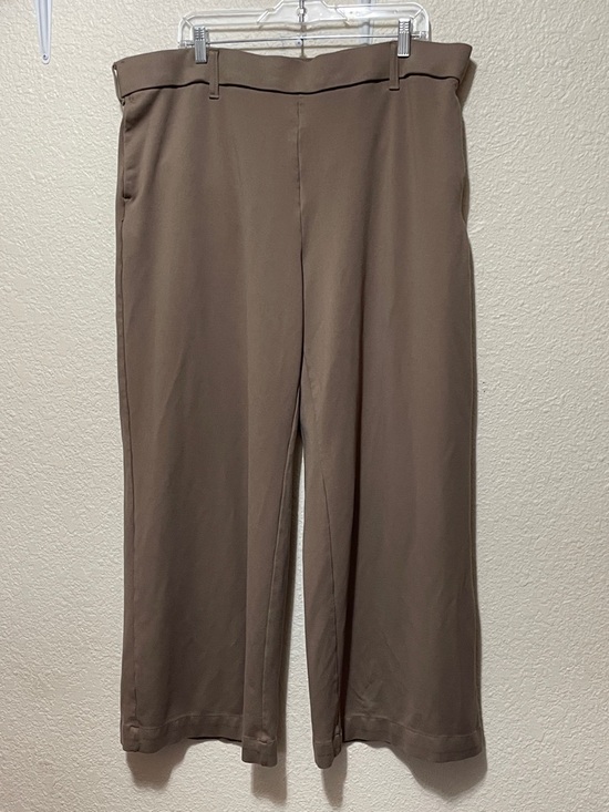 Lee Pants - Lee Women's Brown Wide Leg Pants. Good Condition. Size XXL.
